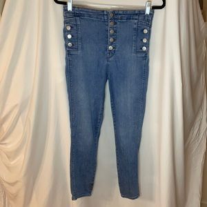 J Brand high waisted jeans, size 26